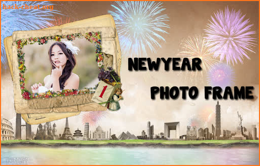 New year photo frame 2019 : crads, Greeting Wishes screenshot