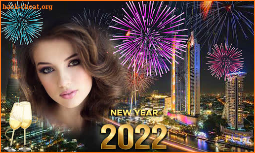 New year photo frame 2022 screenshot