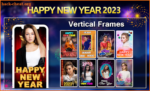 New Year Photo Frame 2023 screenshot