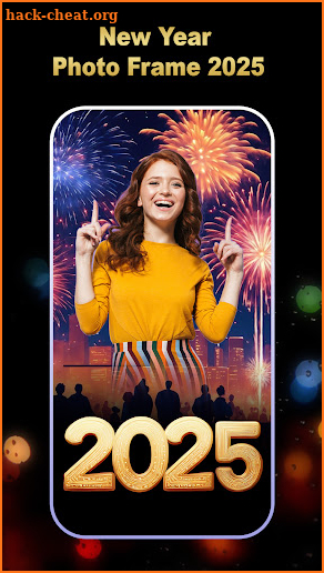 New Year Photo Frame 2025 screenshot