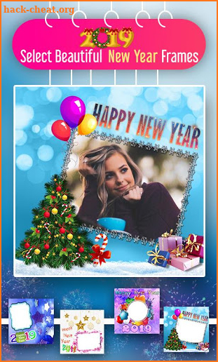 New Year Photo Frames 2019 - Download online frame screenshot