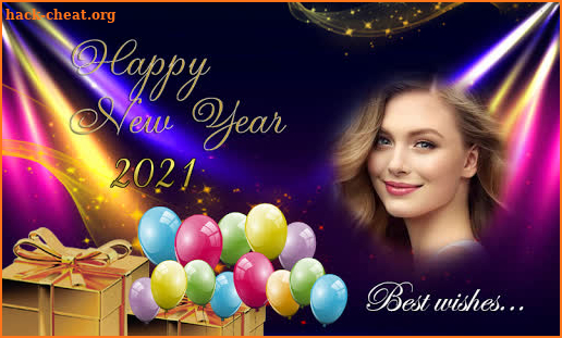 New Year Photo Frames 2021-New Year Greetings 2021 screenshot