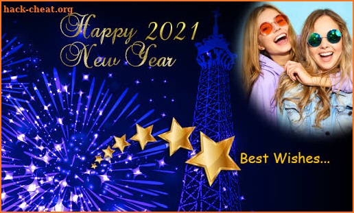 New Year Photo Frames 2021-New Year Greetings 2021 screenshot