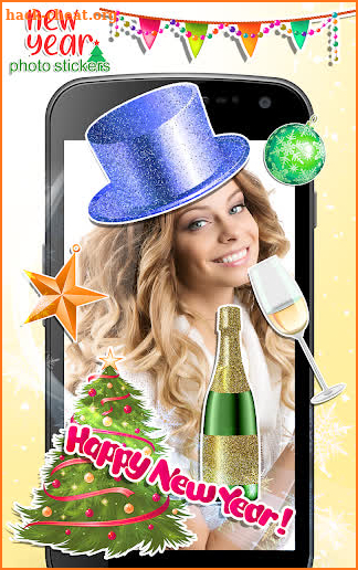 New Year Photo Stickers screenshot