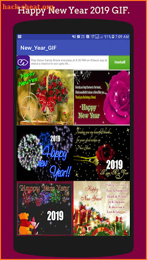 New Year Sticker GIF 2019 🎆 🎇 screenshot