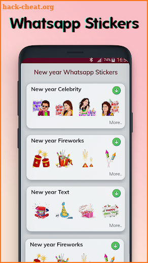 New Year Stickers for Whatsapp screenshot