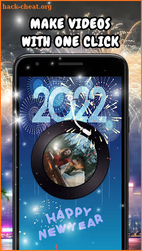 New Year Video Maker  2022 screenshot