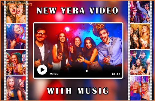 New Year Video Maker With Music - Happy New Year screenshot