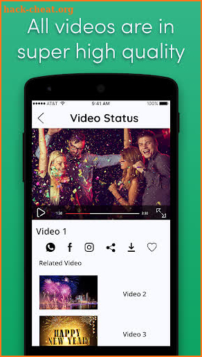 New Year Video Status - Happy New Year 2019 screenshot