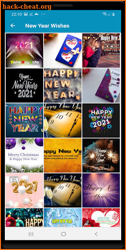 New Year Wishes 2022 screenshot