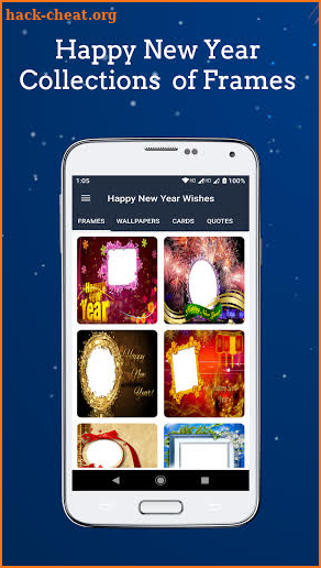 New Year Wishes & Cards screenshot