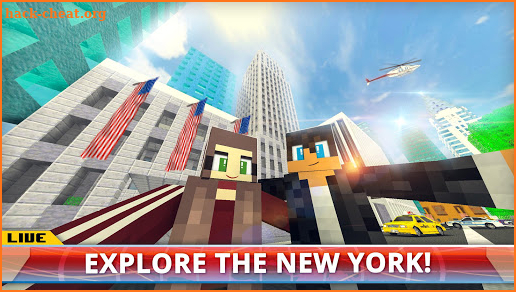 New York City Craft: Blocky NYC Building Game 3D screenshot