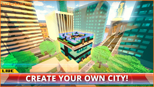 New York City Craft: Blocky NYC Building Game 3D screenshot