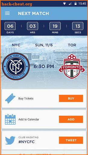 New York City FC screenshot