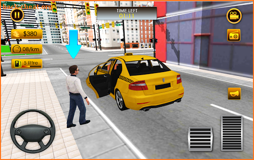 New York City Taxi Driver - Driving Games Free screenshot