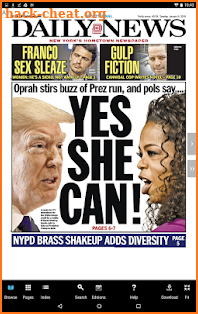 New York Daily News screenshot