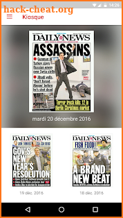 New York Daily News epaper screenshot