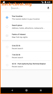 New York Subway – MTA map and routes screenshot