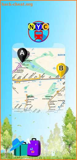 New York Subway - NYC MTA Map & Bus Transit App screenshot