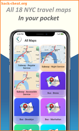 New York Subway - NYC MTA Map & Bus Transit App screenshot