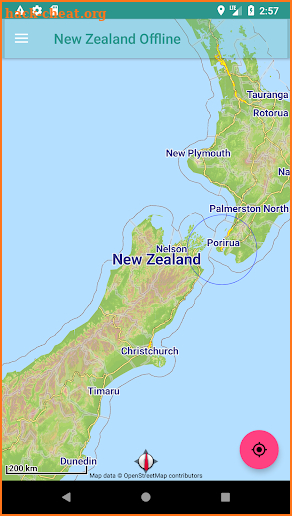 New Zealand Offline Map screenshot