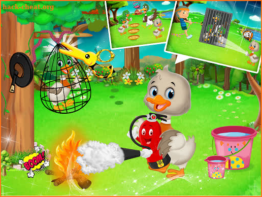 Newborn Baby Duck - Family Rescue story screenshot