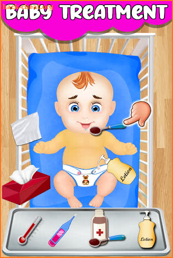 Newborn Baby Nursery Care Game screenshot