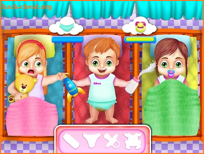 Newborn Baby Triplets: Mommy Care Nursery screenshot