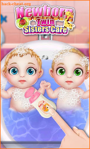Newborn Twin Sisters Care screenshot