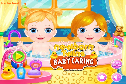 Newborn Twins Baby Caring - Android Game Free! screenshot