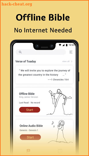 NewLite Bible - KJV King James Version Offline screenshot