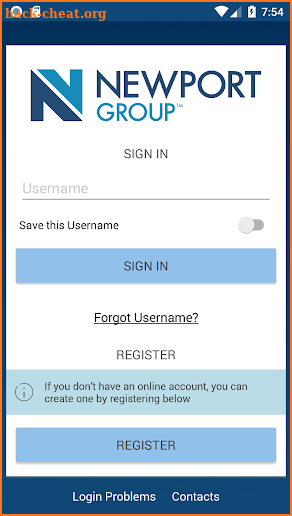 Newport Group Flex Benefits screenshot
