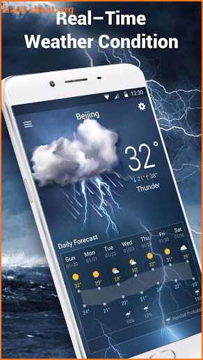 News & Weather App Widgets screenshot