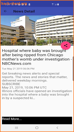 News App using Kotlin screenshot