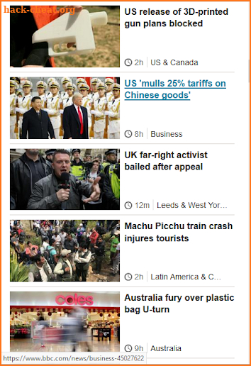 News BBC One Iplayer screenshot