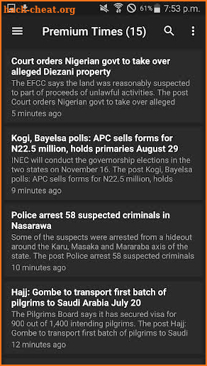 News Break Nigeria screenshot