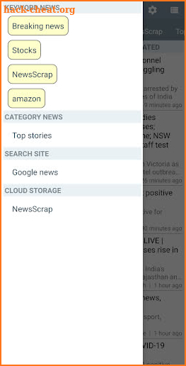 News Cloud - Stock News Keywor screenshot