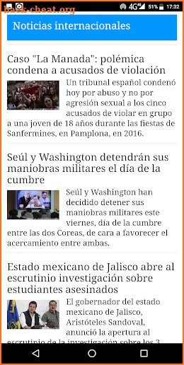 News: DW Español screenshot