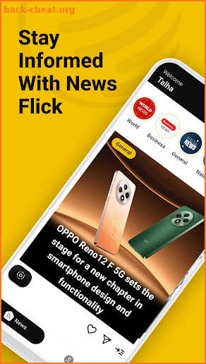 News Flick - Daily News Alert screenshot