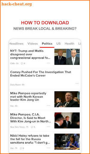 News Local App Guide News Break  Breaking screenshot