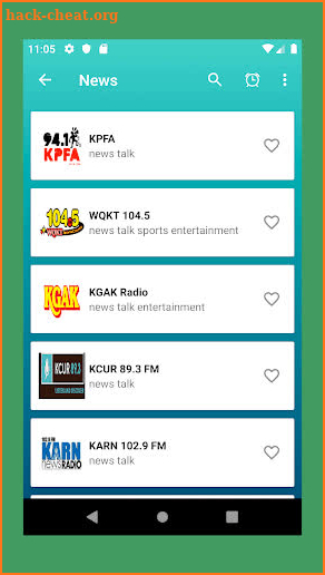 News Radio Stations Usa for Free screenshot
