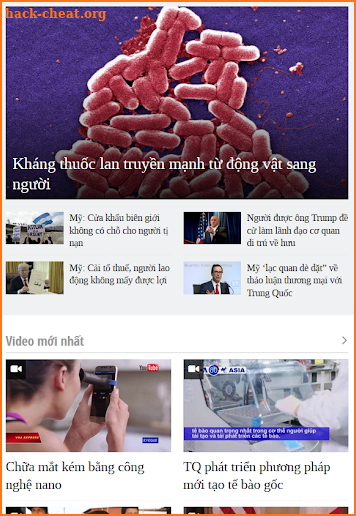 News: VOA Tiếng Việt screenshot