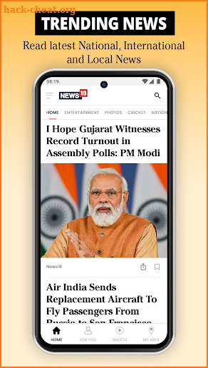 News18- Latest & Live News App screenshot