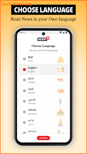 News18- Latest & Live News App screenshot