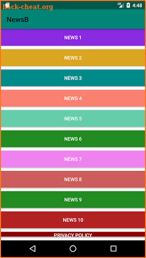 NewsB screenshot