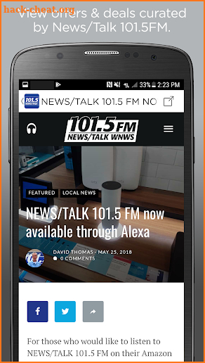 News/Talk 101.5FM screenshot