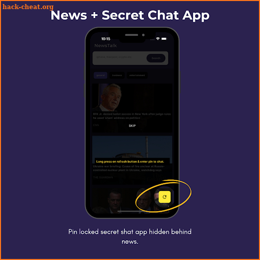 NewsTalk: Secret Messaging App screenshot