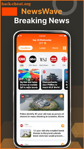 NewsWave screenshot
