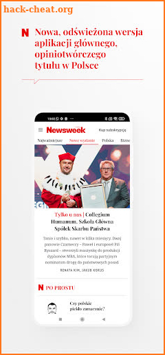 Newsweek Polska screenshot