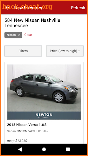 Newton Nissan of Gallatin screenshot